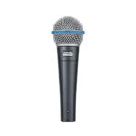 MICRÓFONO VOCAL DINÁMICO SUPER CARDIOIDE DE ALTA CALIDAD SHURE BETA58A
