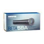 MICRÓFONO VOCAL DINÁMICO SUPER CARDIOIDE DE ALTA CALIDAD SHURE BETA58A - Imagen 2